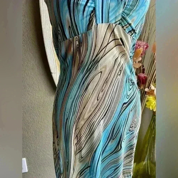 Blue Age Summer Dress Size Medium - Picture 5 of 9